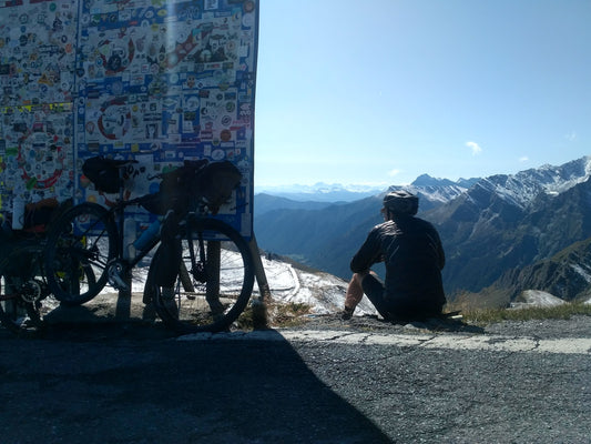 Cycling in the mountains